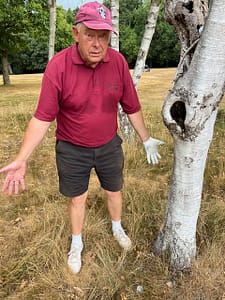 "I can't believe my bad luck!" John Coombs
