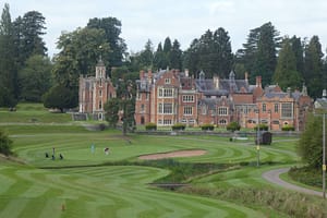 The Mansion House with Fitz 2 putting out on the 18th