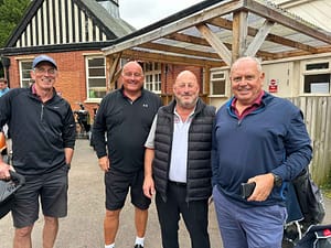 Fitz 3. Norman Bell, Nartin Holmes, Chris Coyne and Martin Hall (Fitz Match Organiser)