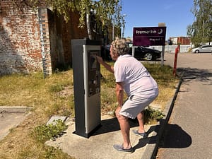 Having trouble working out the car parking machine at Ipswich