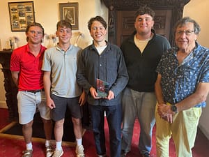 Team Butler including Jacob and Seth (Eddie's sons) and Philip Butler, Eddie's brother and Match Organiser