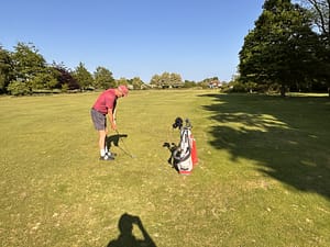 Martin Dinkele at Newton Green